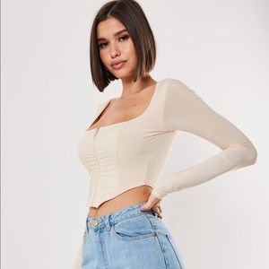 SxF missguided long sleeve top